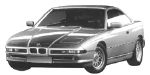 BMW E31 B2596 Fault Code